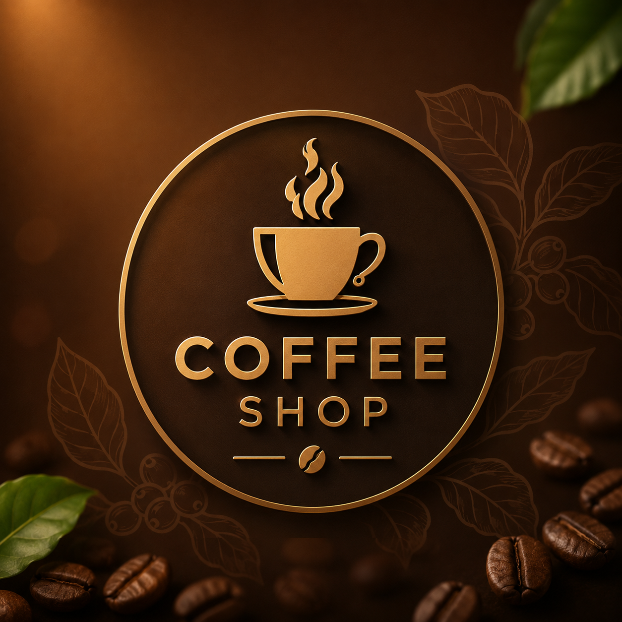 Coffee Shop Social Media Graphic Design by Momen Saleh