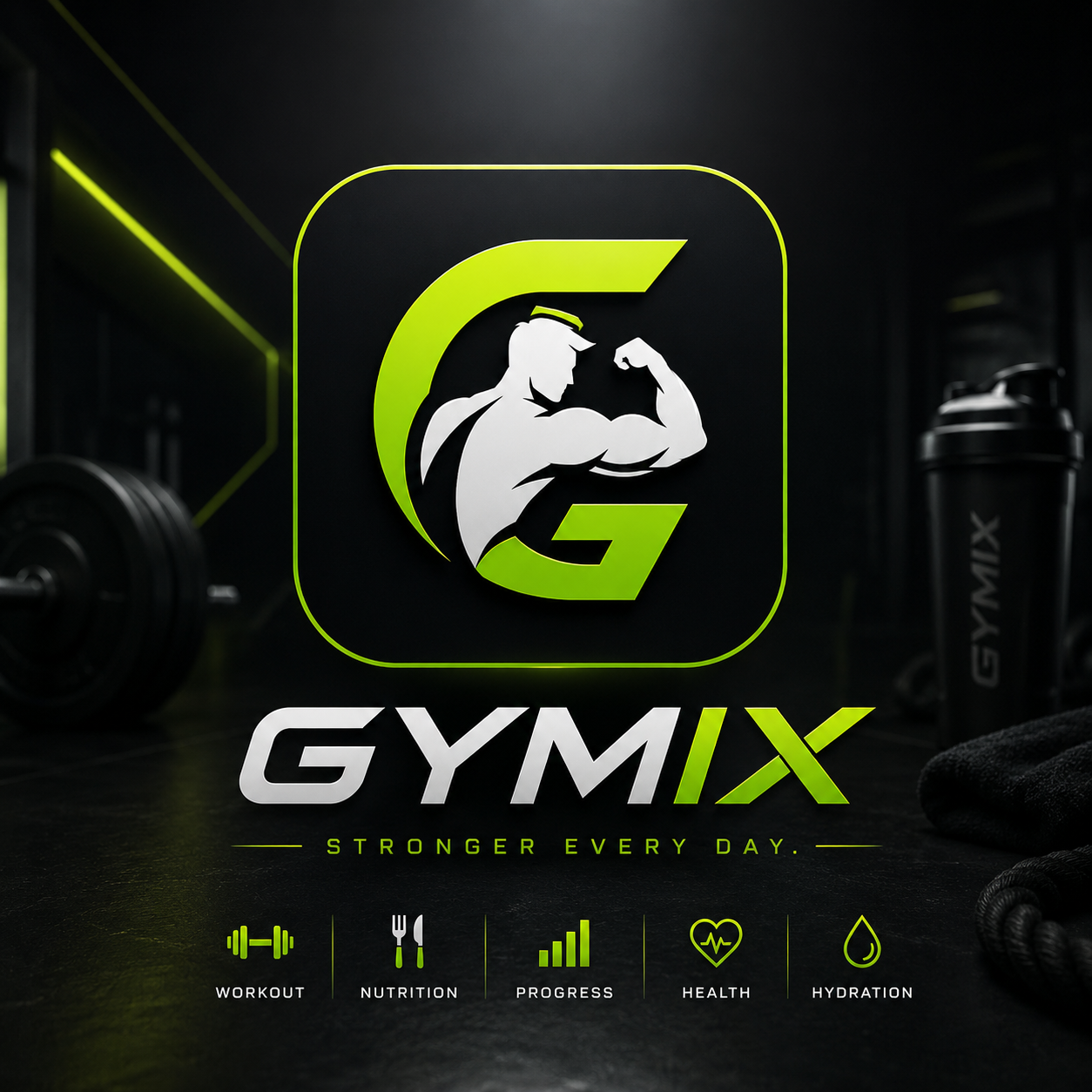 GYMIX Fitness App UI UX Design by Momen Saleh